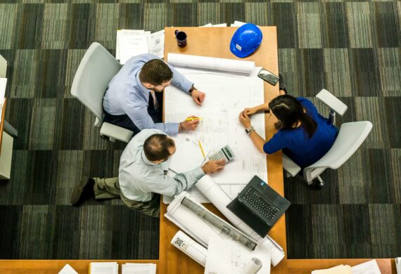 people meeting at table.