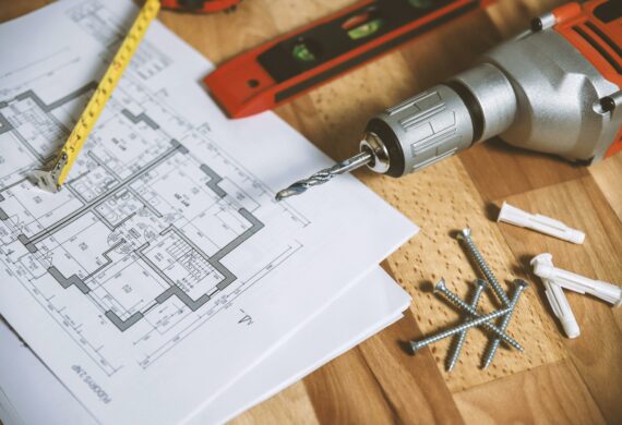 tools on a table