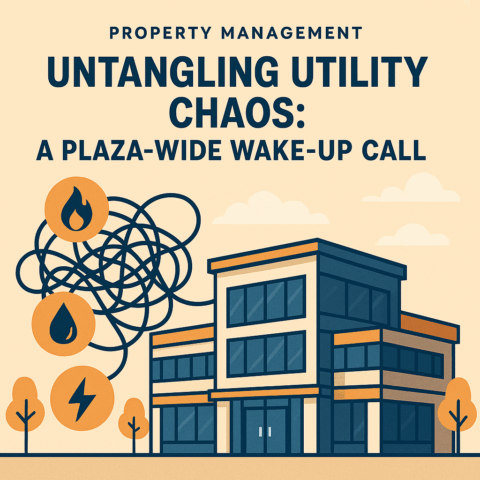 Untangling Utility Chaos: A Plaza-Wide Wake-Up Call