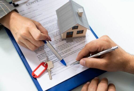 Property manager posting rental registration notice”