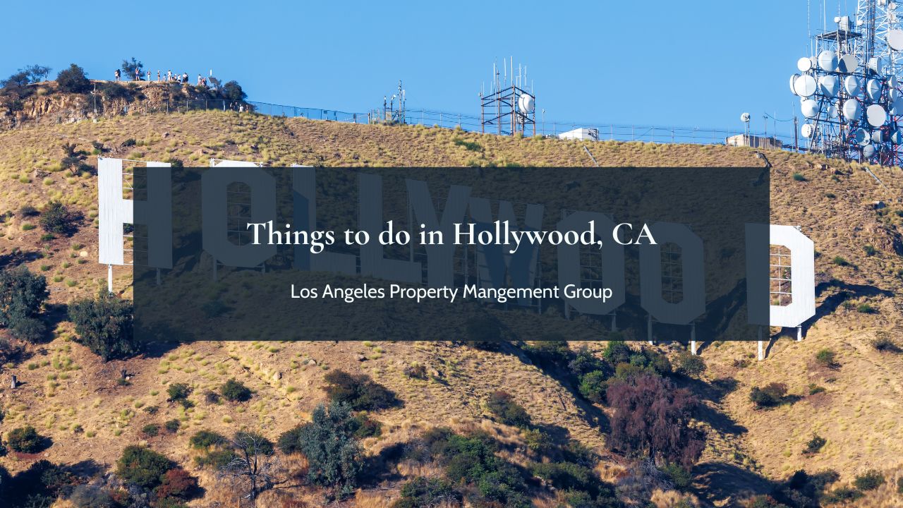 Things to do in Hollywood CA